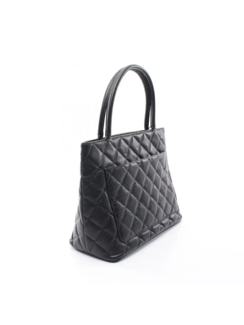 Chanel Tote Reissue Black Caviar Leather